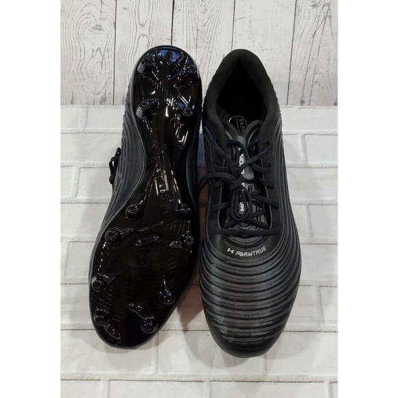 Under Armour Magnetico Soccer Cleats Black 3022145-003 MENS SIZE 13 - Picture 7 of 8